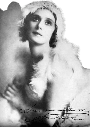 Anna Pavlova 1928, by Frans van Riel 